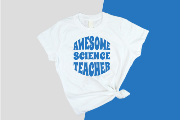 Awesome Science Teacher Shirt Design Graphics