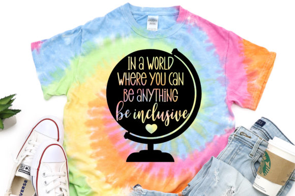 Be Inclusive Globe Graphics for Crafters