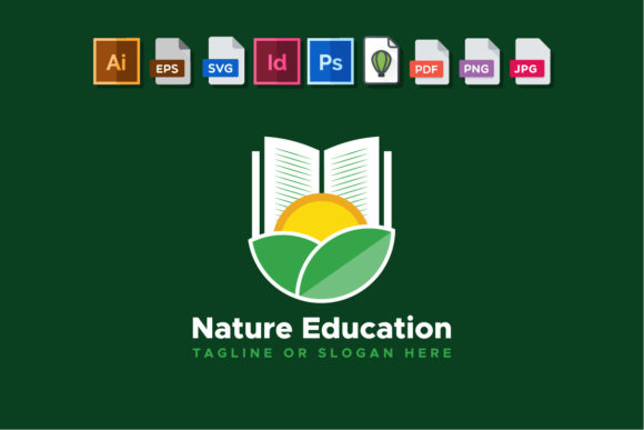 Nature Education Graphics for Modern Branding