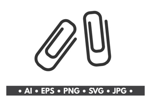 Paper Clip Icon Graphics