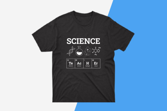 Teacher Science T-shirt Vector Design
